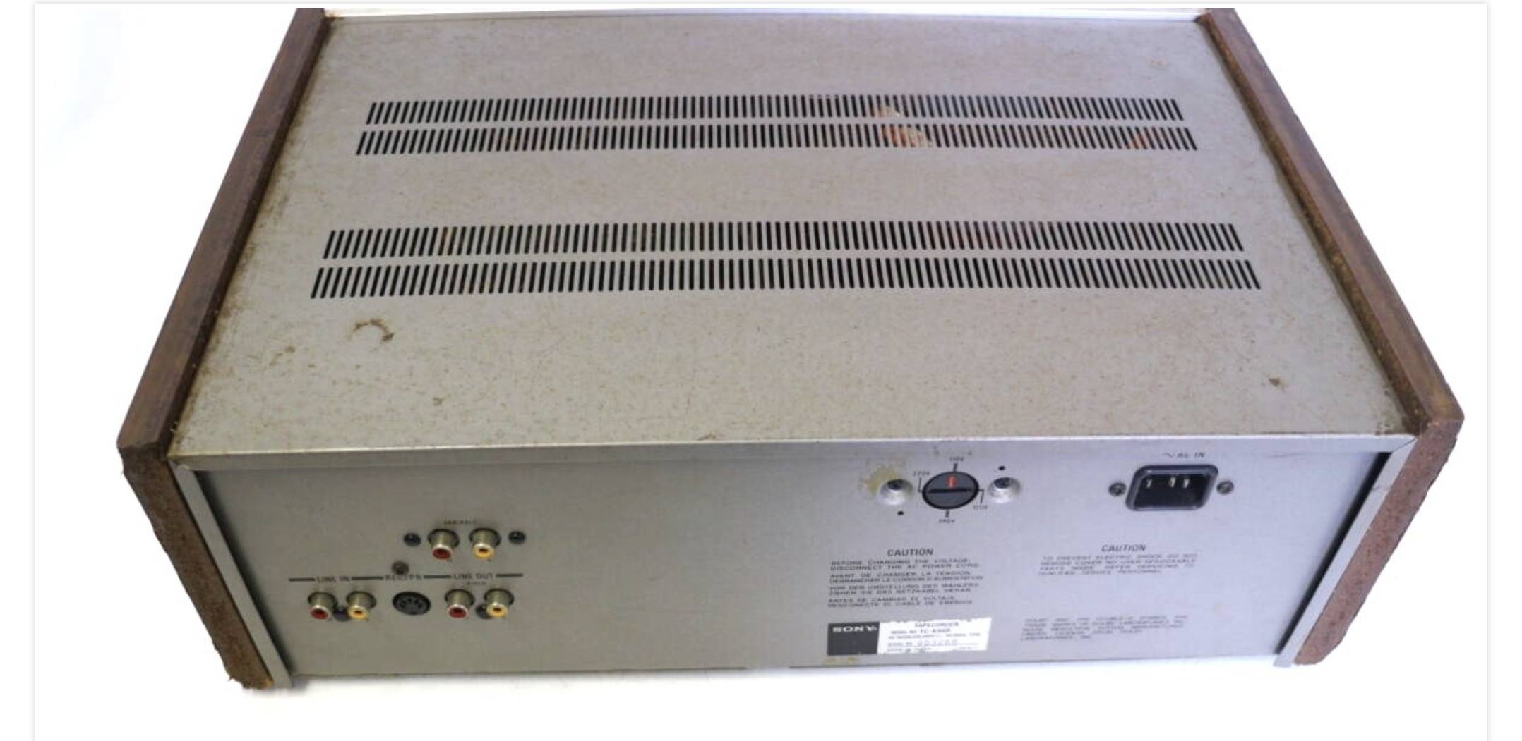 Sony ZX-5 AM/FM Stereo Cassette Player (1983)