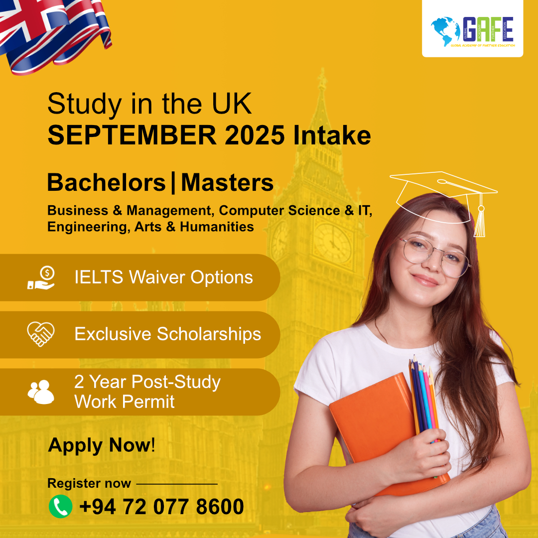 Global - 🎓 Study in the UK – September 2025 Intake! 🇬🇧 🎯 Bachelors ...