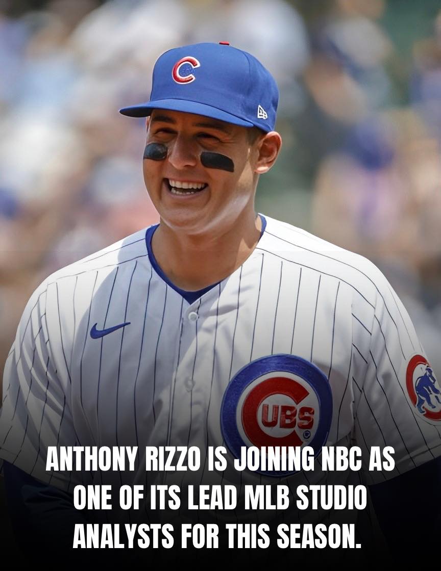 Chicago - Anthony Rizzo is joining NBC as one of its lead MLB studio ...