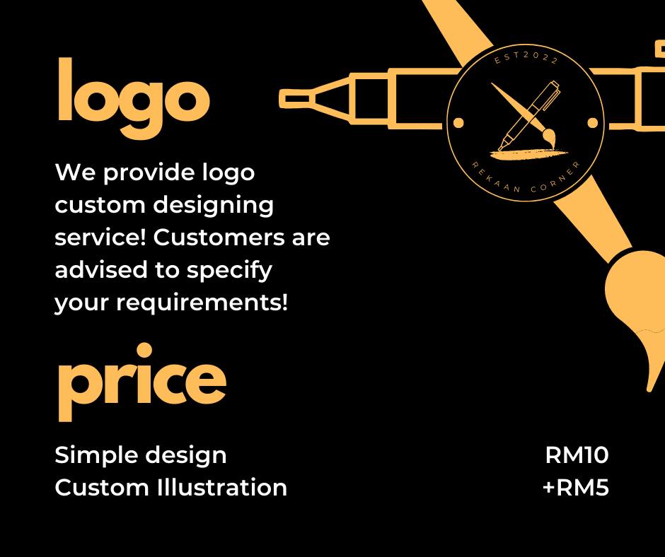 Rekaan - Rekaan Corner - Logo Price! We provide logo custom desigining ...