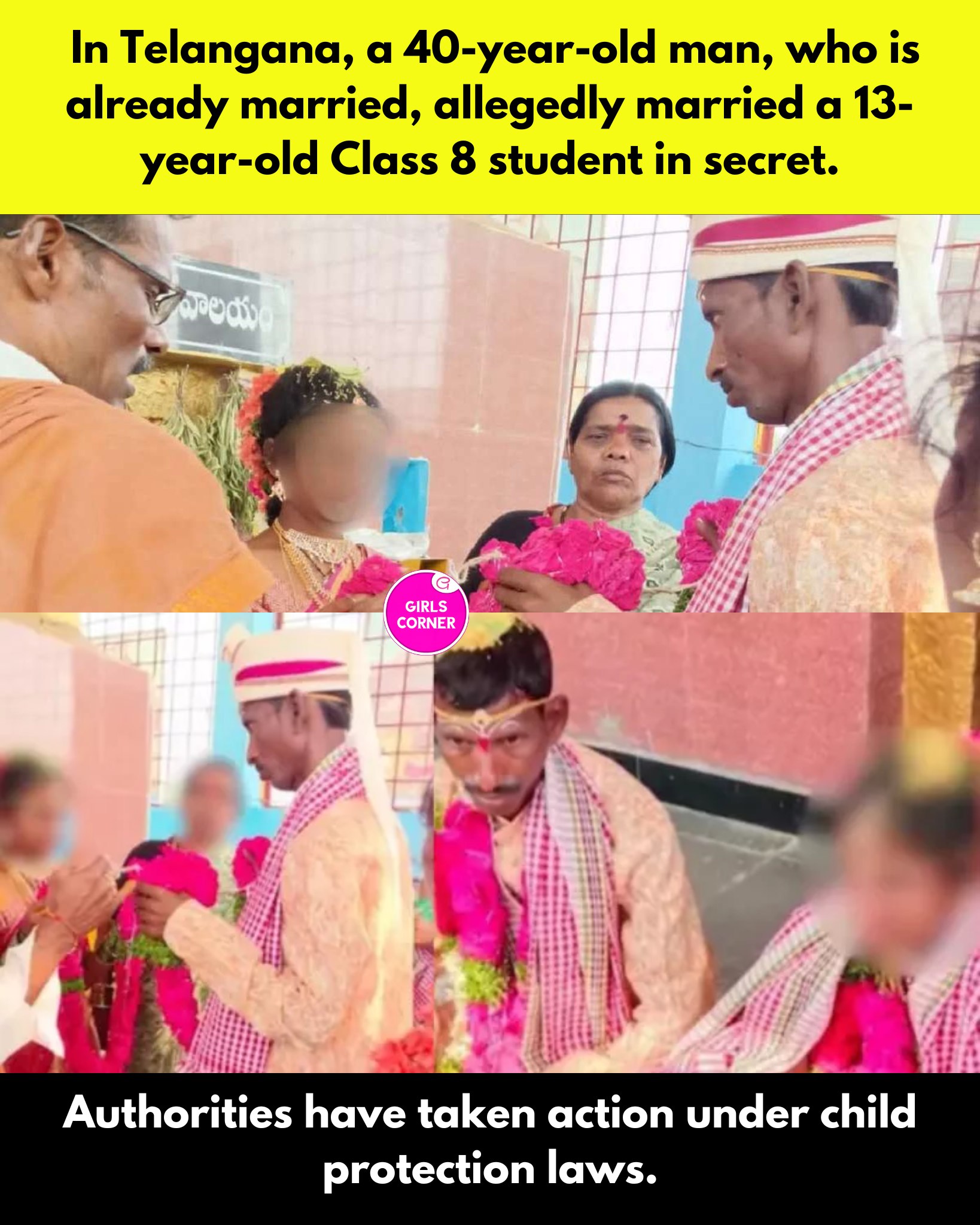 Girls - A real-life “Balika Vadhu” story emerged from Ranga Reddy ...