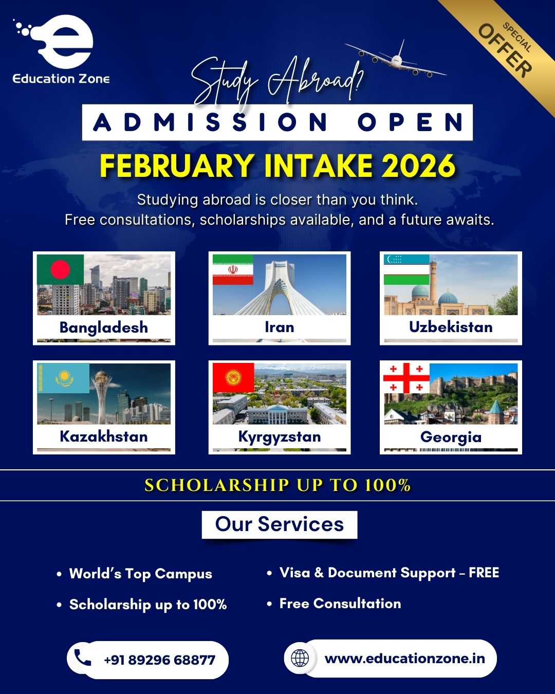 Education - 🌍 Study Abroad 2026! ️ Admission Open for February Intake ...