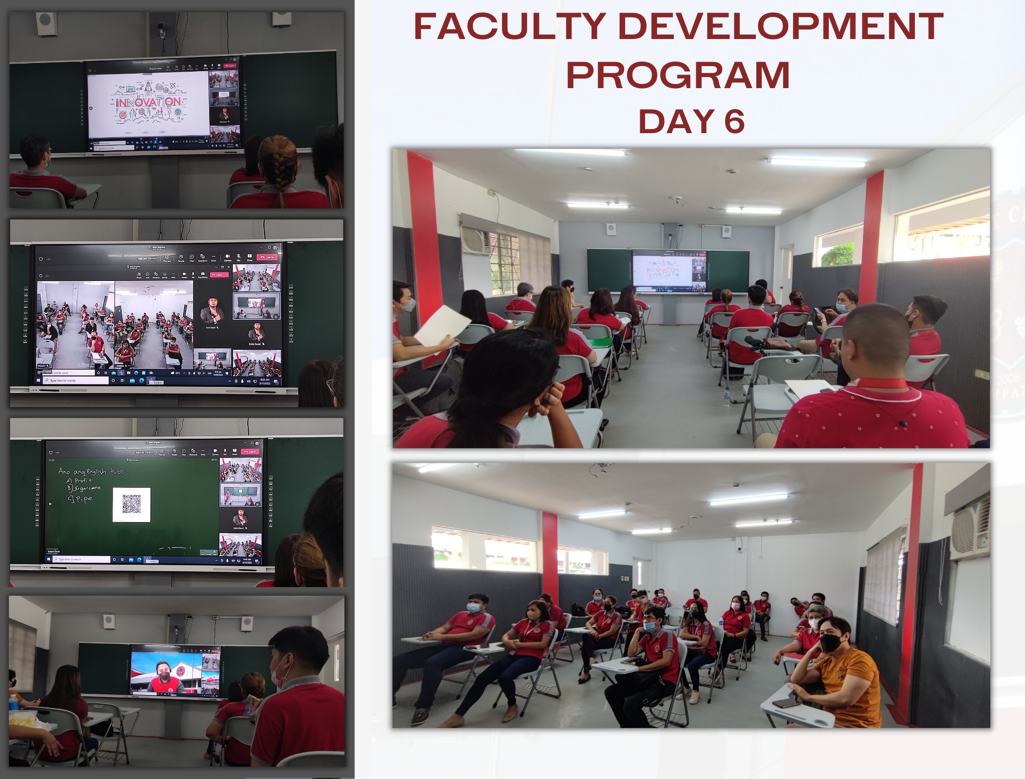 MCC Institute of Teacher Education - Faculty Members Gear Towards ...