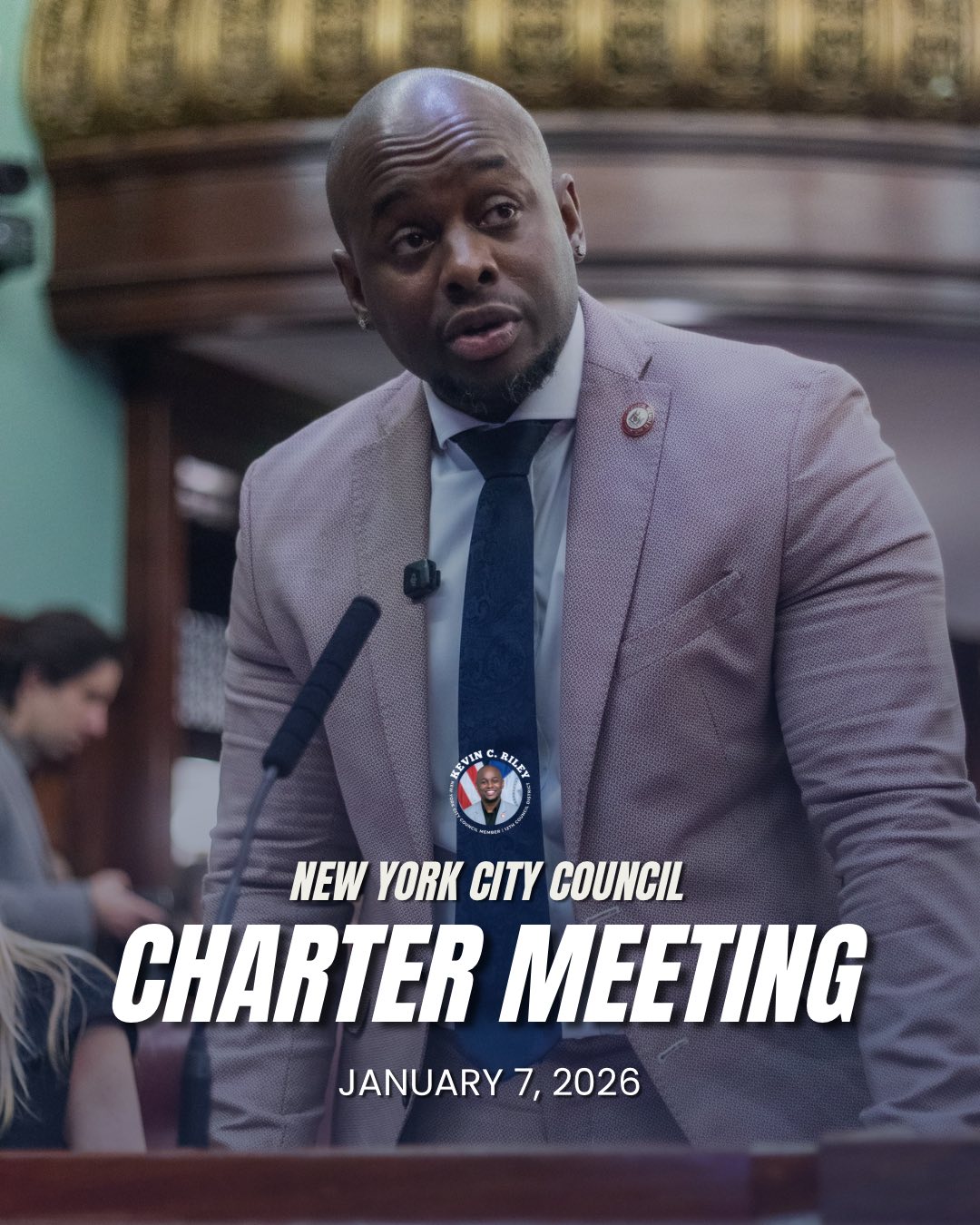 Council Member Kevin C. Riley