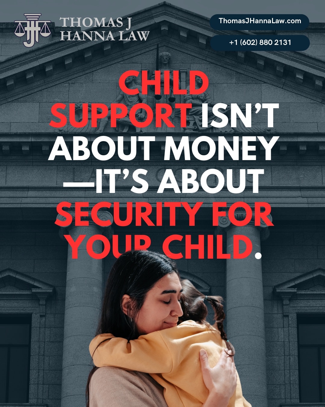👩‍👧 Did you know? Child support isn’t... - Thomas J Hanna Law | Facebook