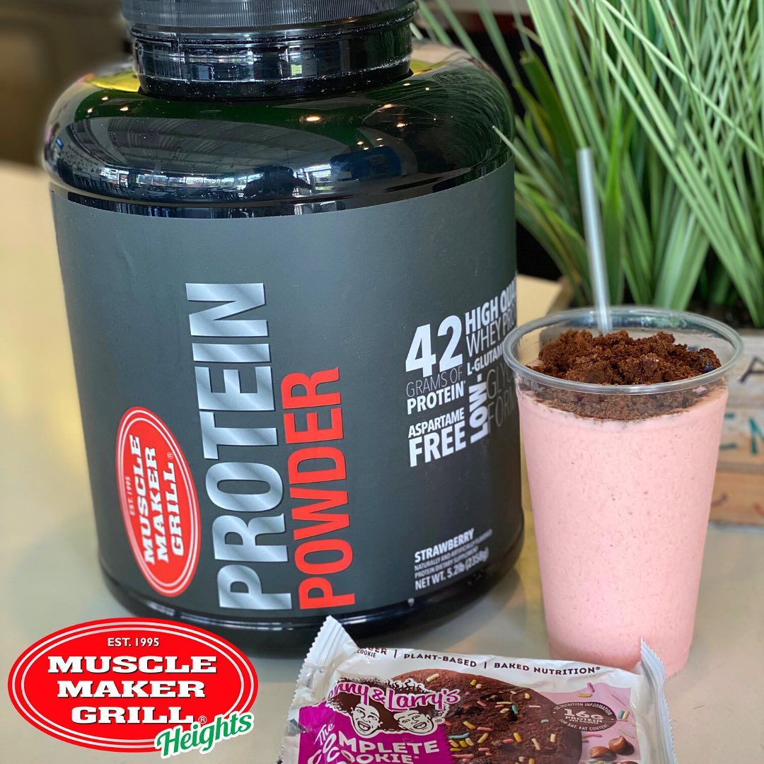 Happy Monday! “Your... - Muscle Maker Grill - Heights | Facebook