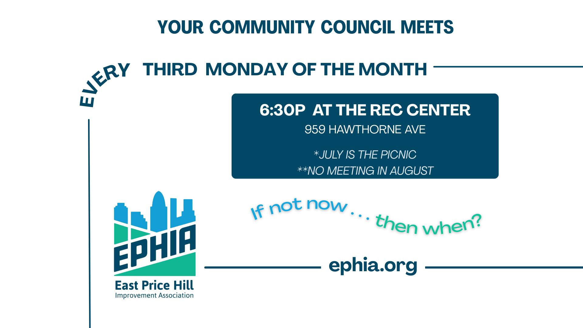EPHIA East Price Hill Improvement Association - Community Council added ...