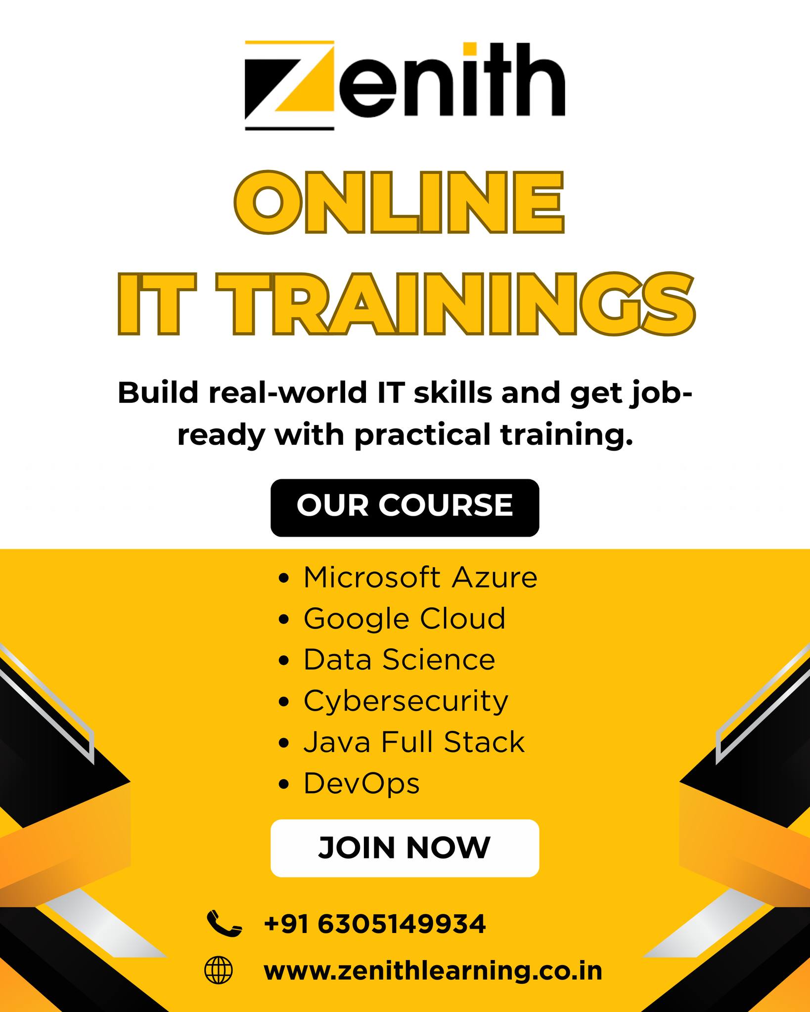 Zenith - 🚀 Build Real-World IT Skills. Get Job-Ready! 💻 Upgrade your ...