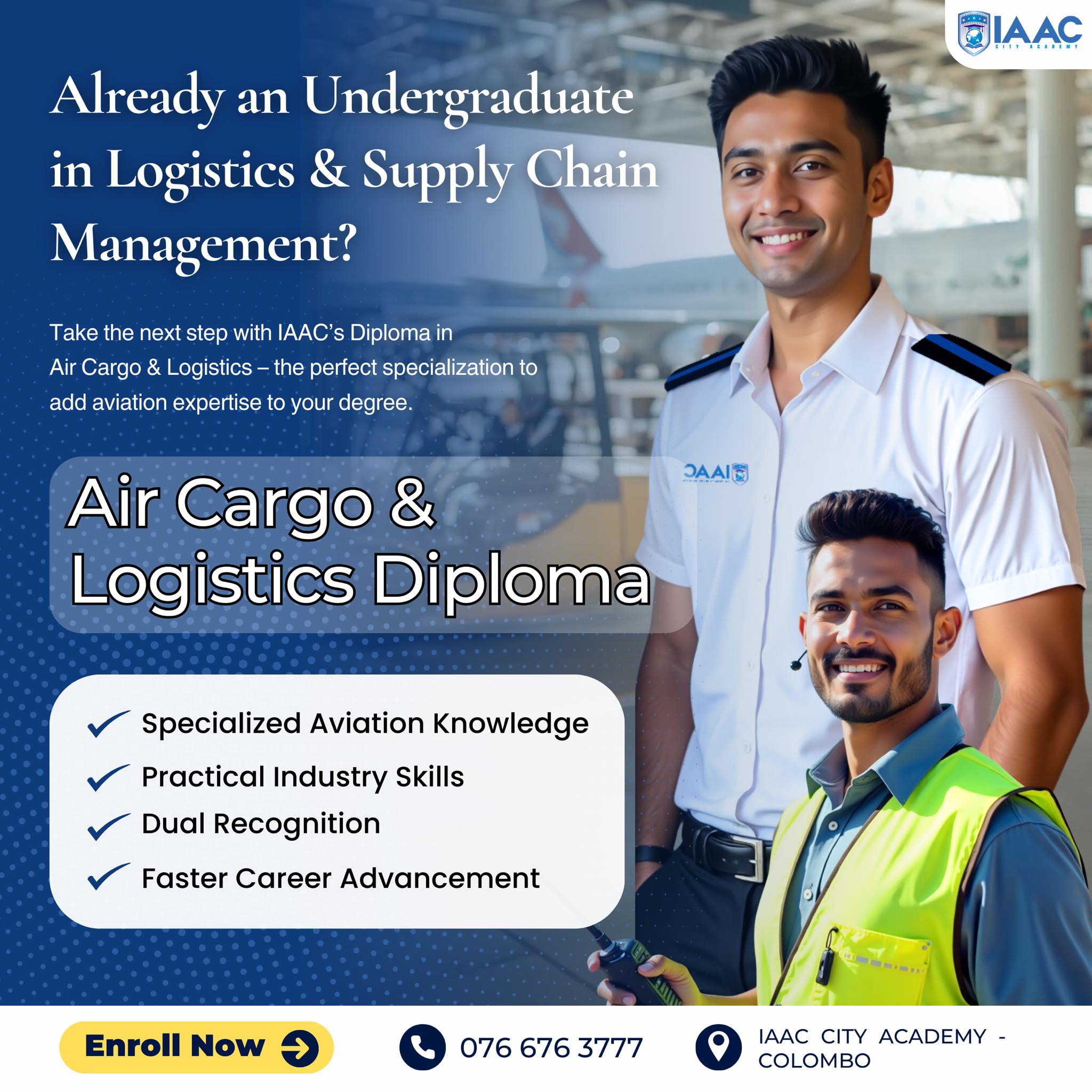International Airline & Aviation College - IAAC Sri Lanka | Colombo