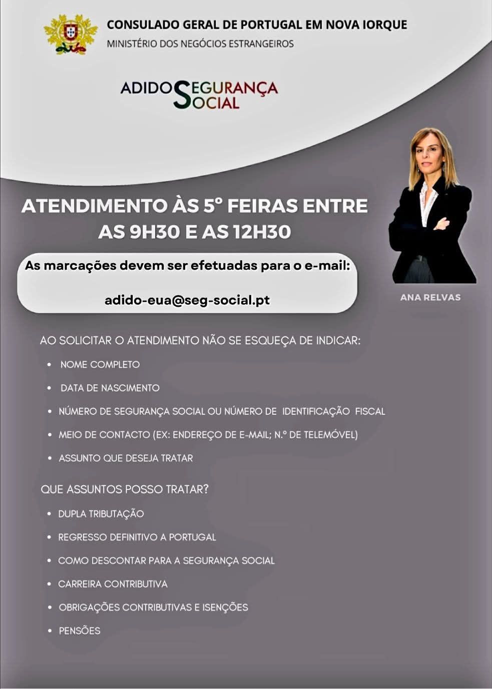 🇵🇹‼️Serviços... - Consulado Geral de Portugal em Nova Iorque | Facebook