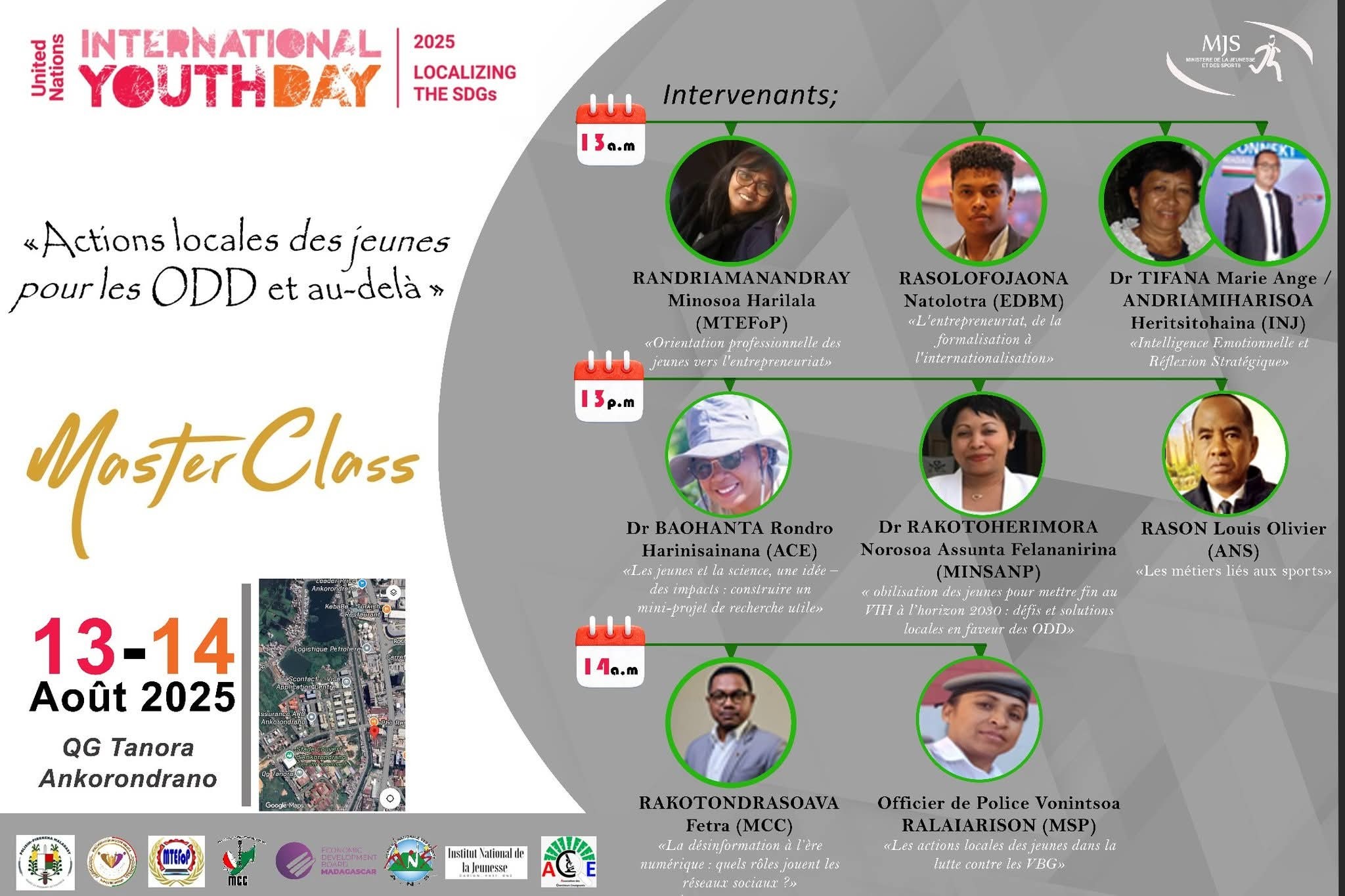 Ministère - 📆Jour J-2📢 👍Nohon’ny fahamaroanareo tanora liana amin’ny ...