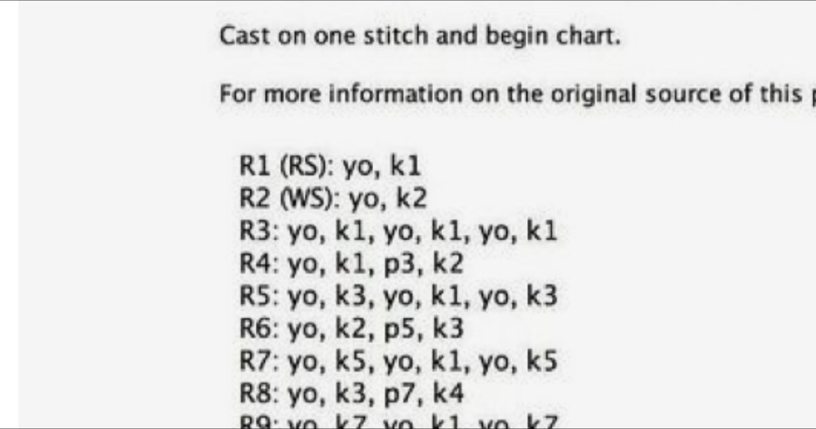 Knitting for beginners | Found this pattern online | Facebook