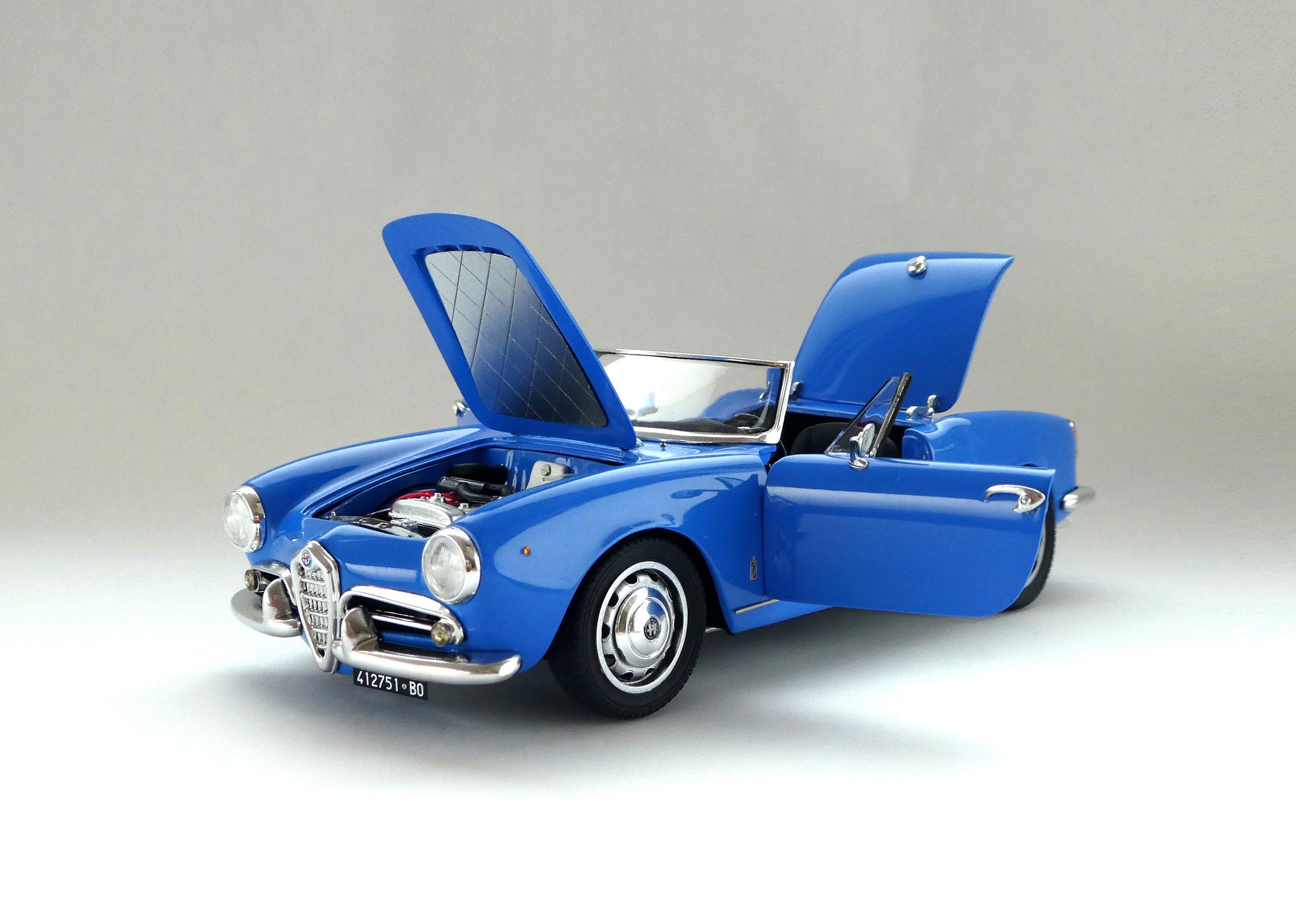 From Car modeler chi~ : Alfa Romeo Giulia 1600 1:24 Send your