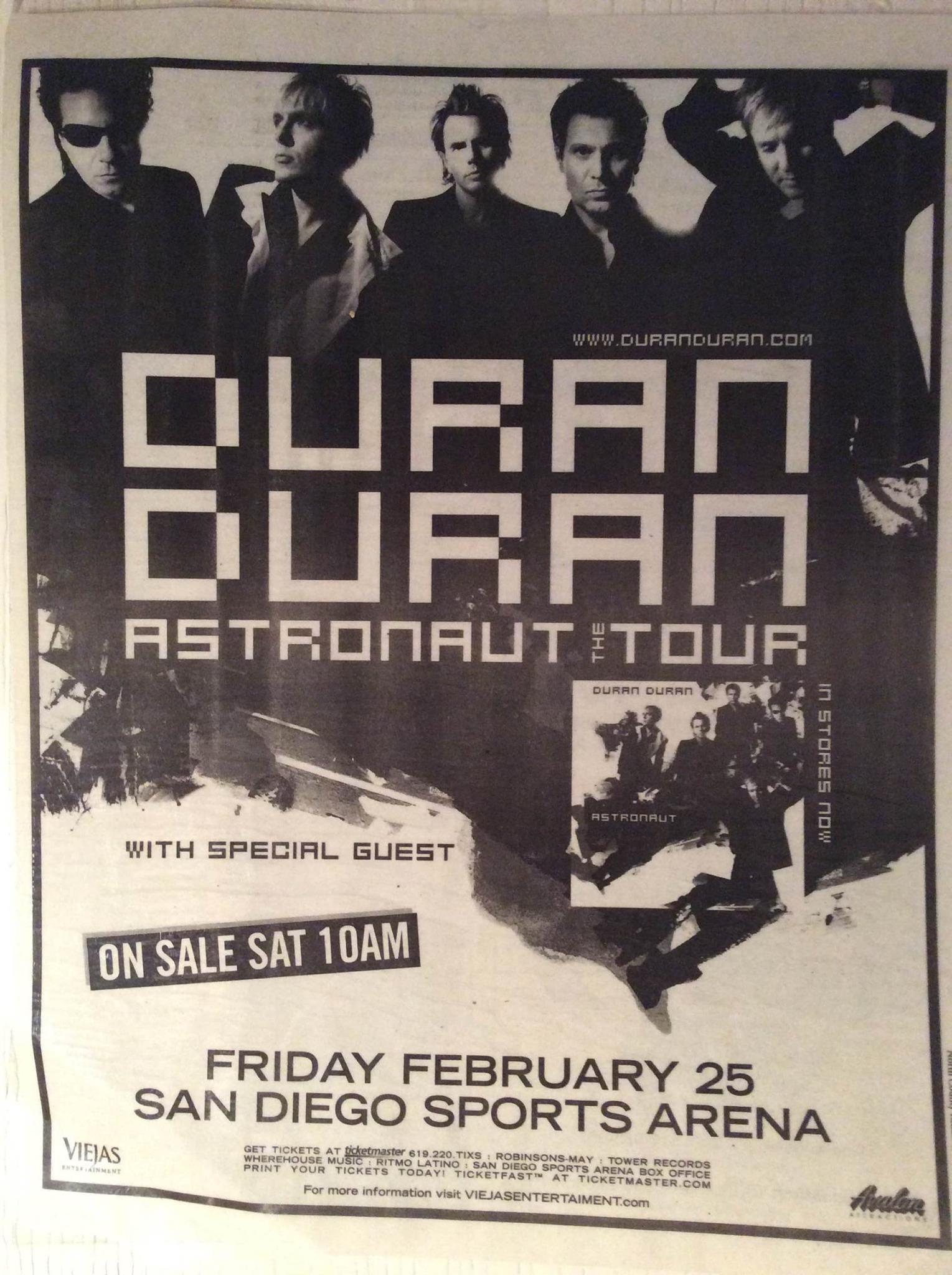 Happy Duranniversary: Duran performed at the San Diego Sports