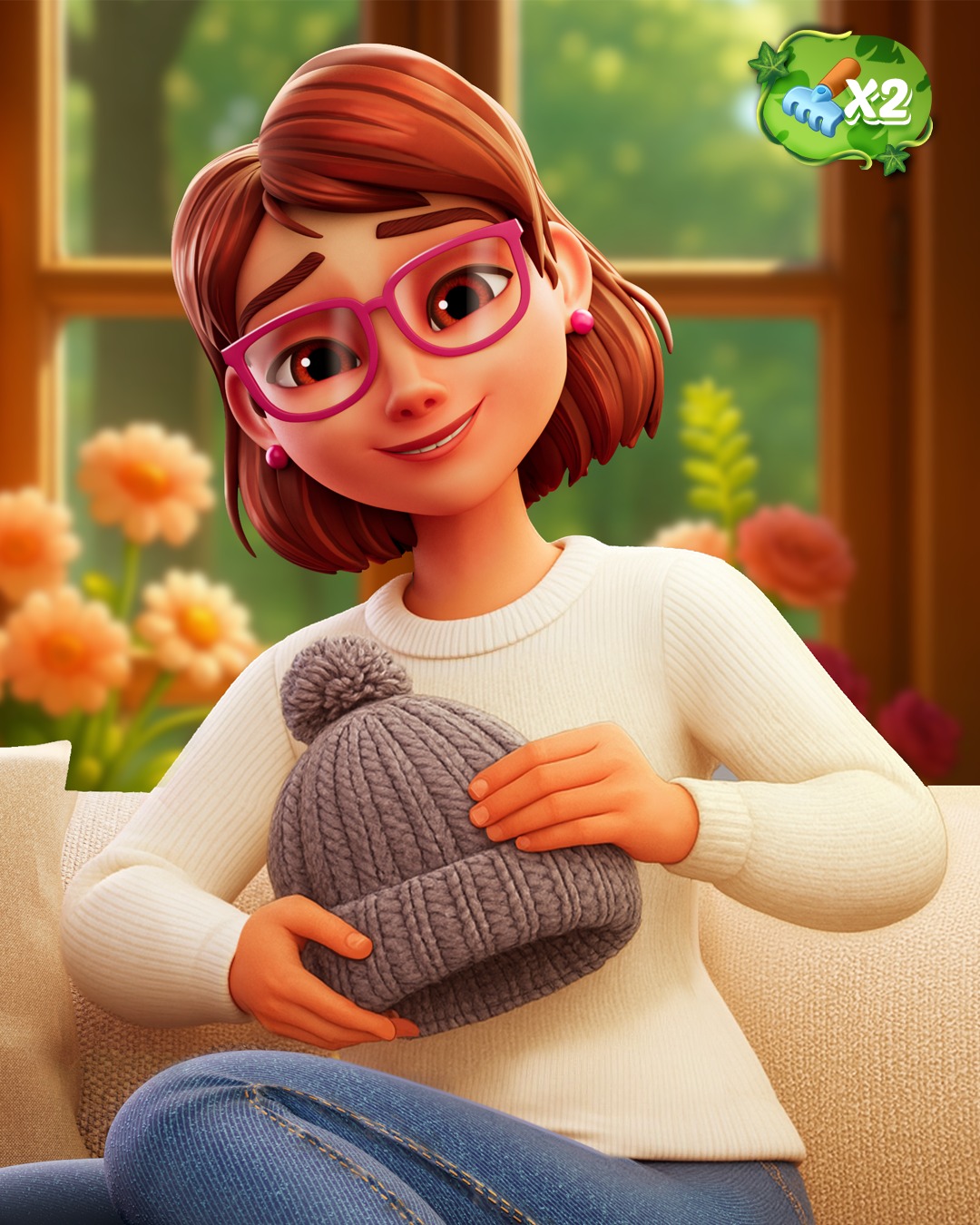 Lily's Garden - 🧶 Cozy vibes only! Today I’m rocking my... | Facebook