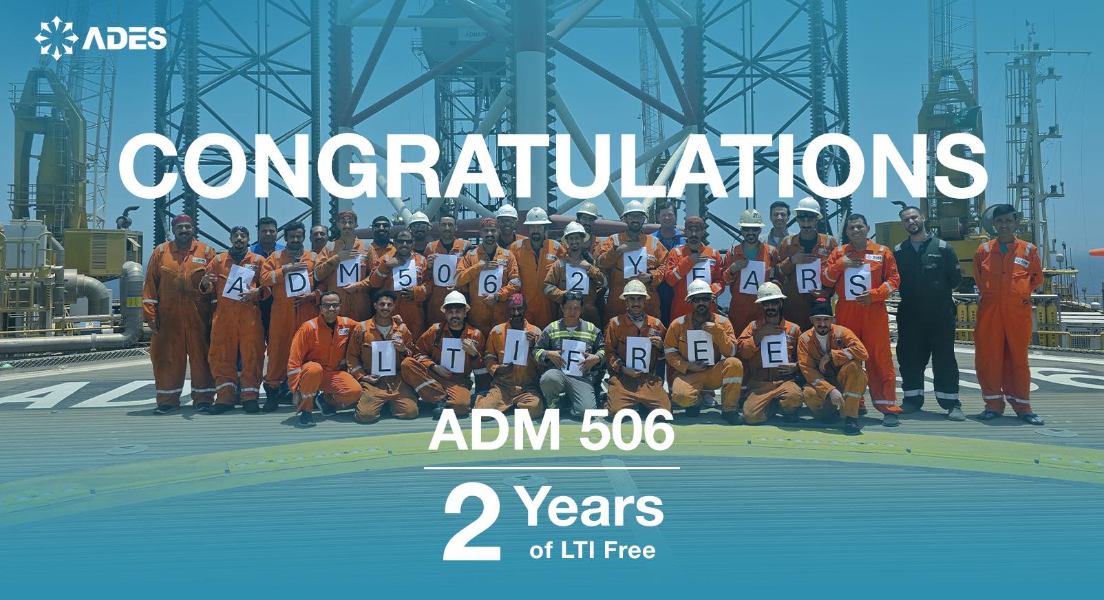 ADES - Congratulations to the ADM-506 team for completing 2 years of ...