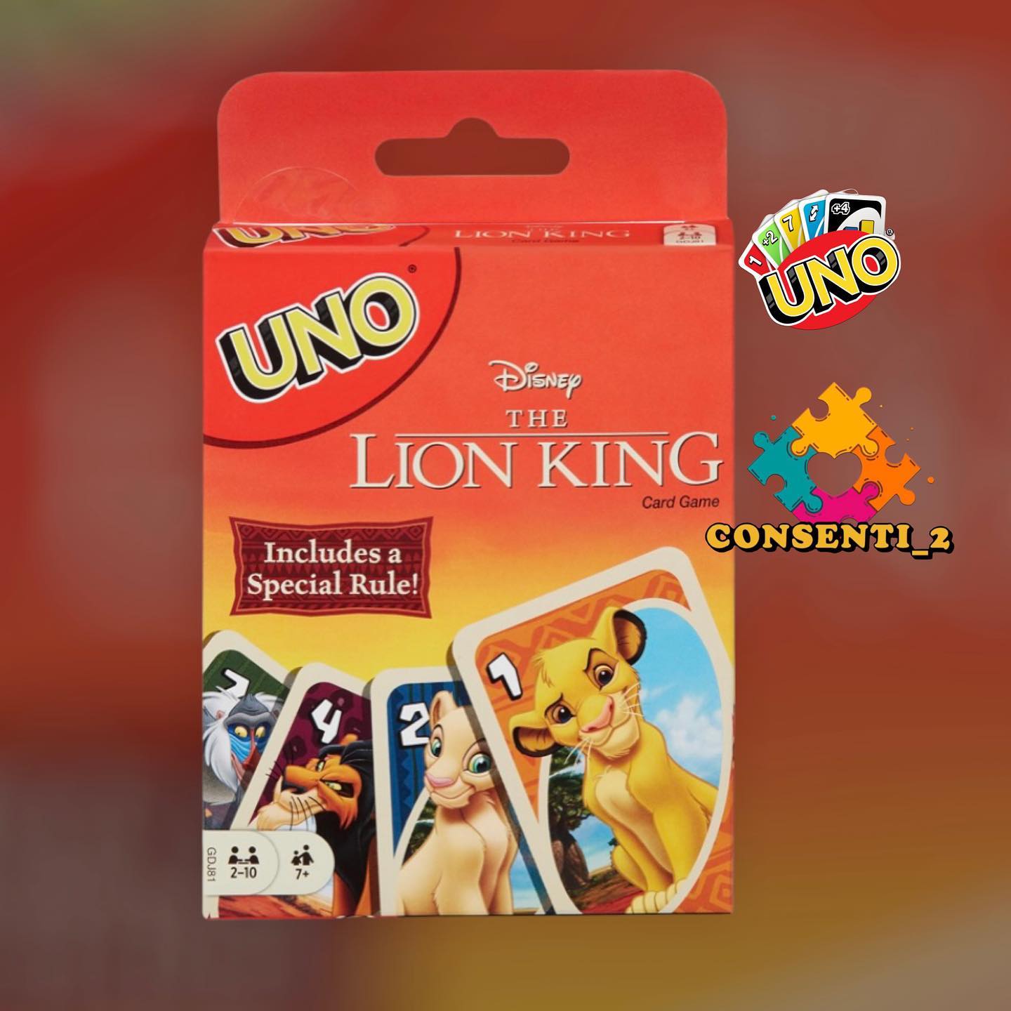 consentido - JUEGO DE CARTAS UNO EDICIÓN REY LEON !! Esta... | Facebook