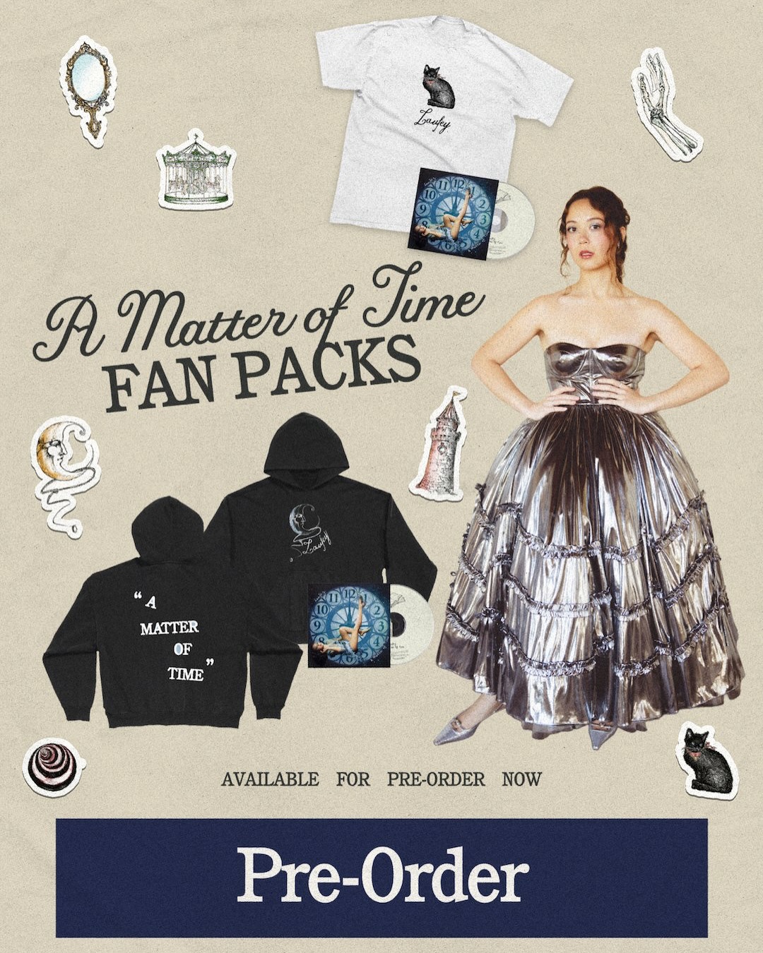 Laufey A Matter of Time merch pre-order