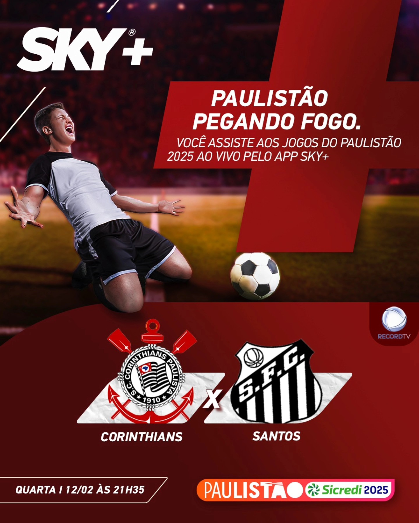 SKY Brasil - VEM AÍ UMA PARTIDA HISTÓRICA! 🔥⚽ Corinthians...