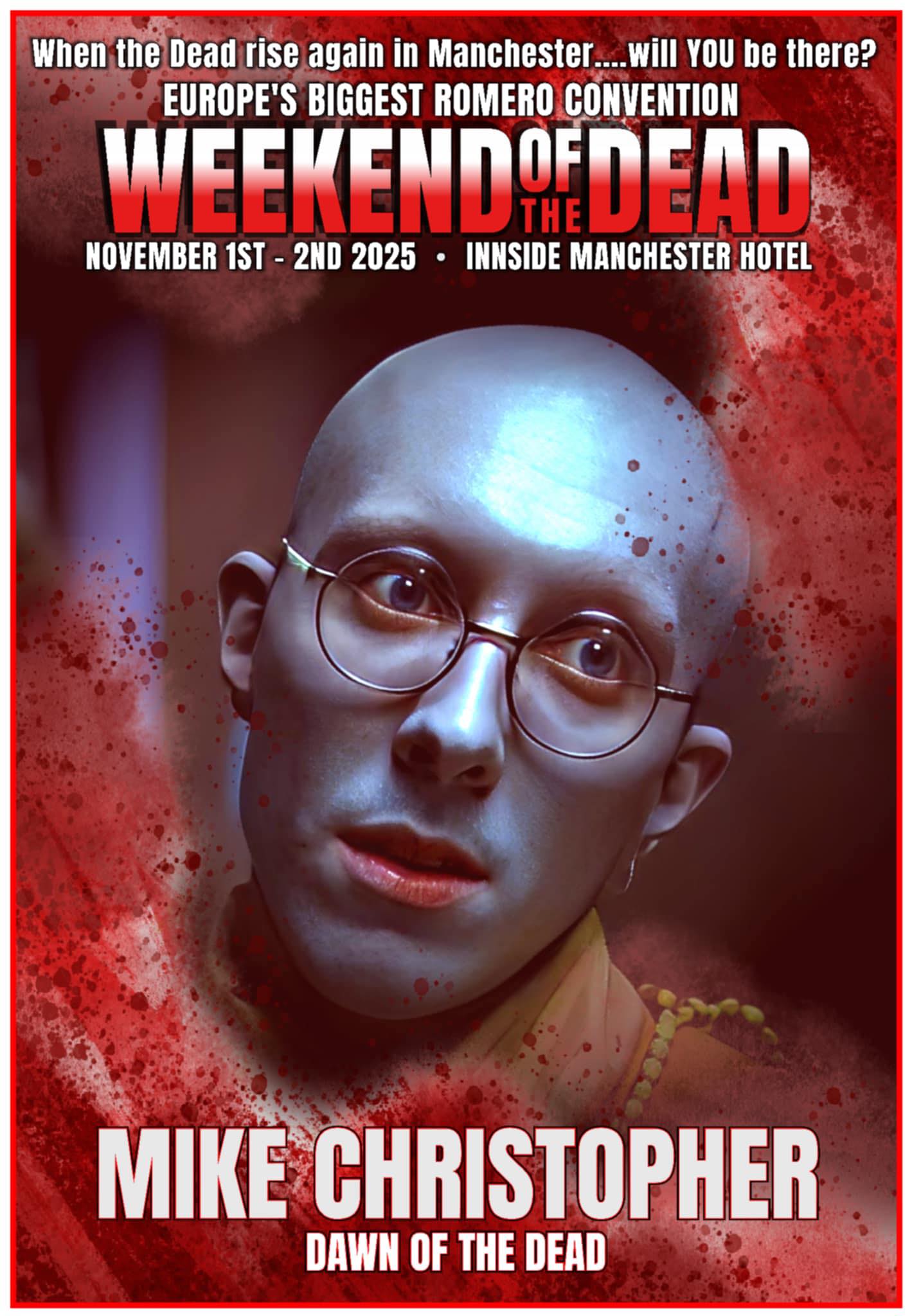 The real deal Hare Krishna zombie from Dawn of the Dead, Mike