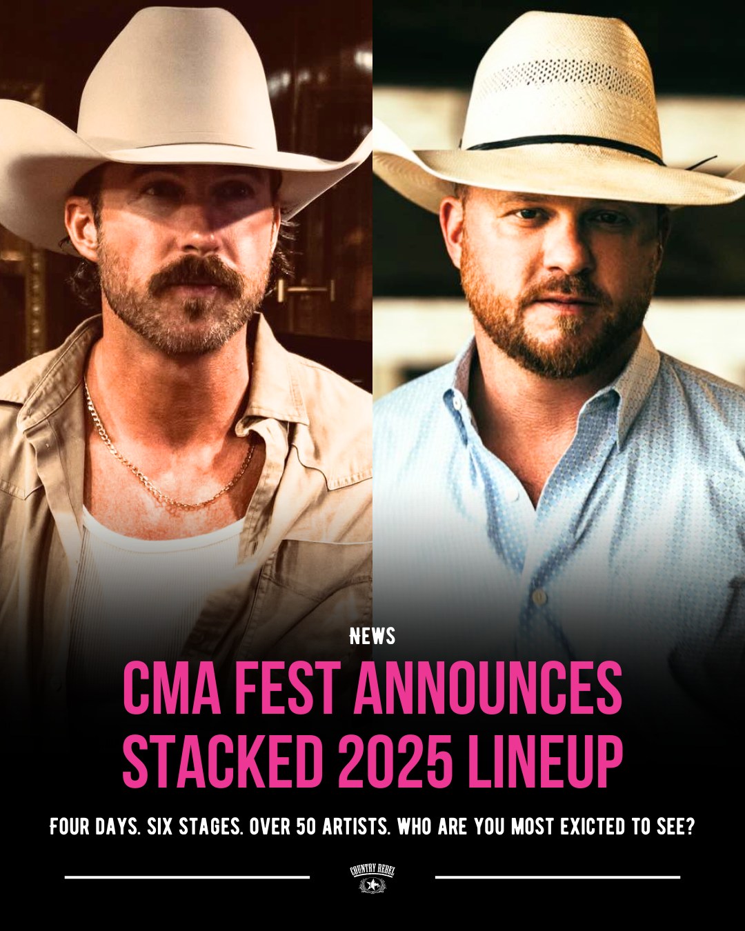 Country - See the FULL lineup here >>> https://go.countryrebel.com ...
