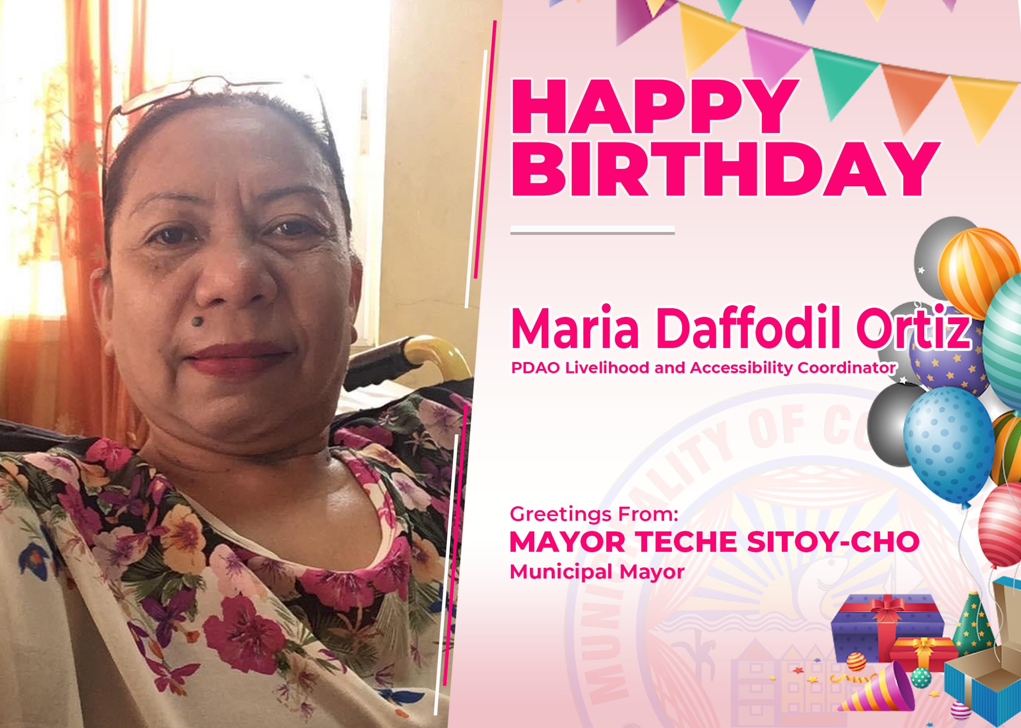Ha... - Cordova Mayor CHO TECHE SITOY Administration 2016-2022 | Facebook
