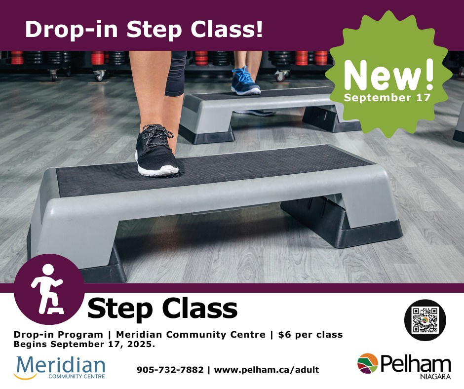 Town of Pelham - 👟Step Up to Fitness at the Meridian... | Facebook