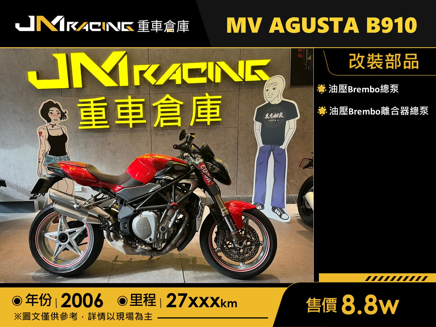 JM Racing-重車倉庫 - JM Racing-重車倉庫 added a new photo.