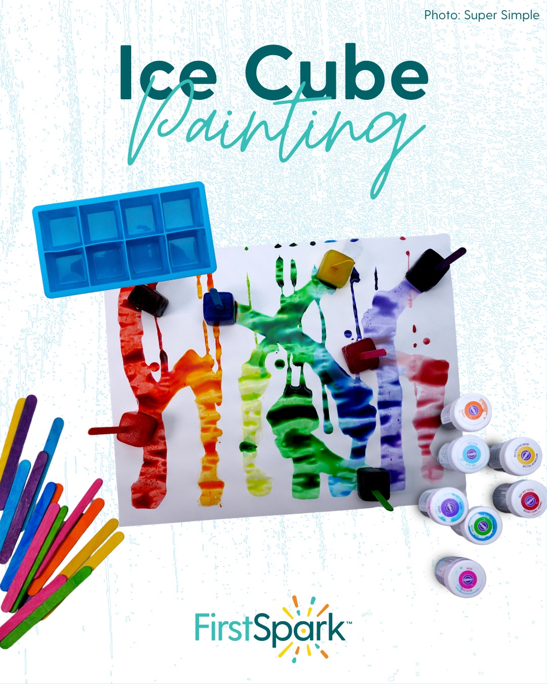 FirstSpark - 🎨 Bring some winter magic to your toddler’s art table! Try ...