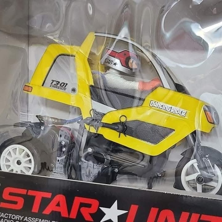 🎉SALE🥳Tamiya🤩 1/8 RC TRIPLE WHEEL DANCING RIDER 🏍(ASSEMBLED