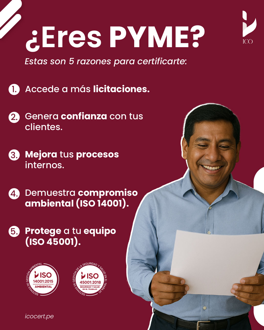 ICO - ¿Eres PYME? Certifícate con ICOCERT y convierte tu empresa en un ...