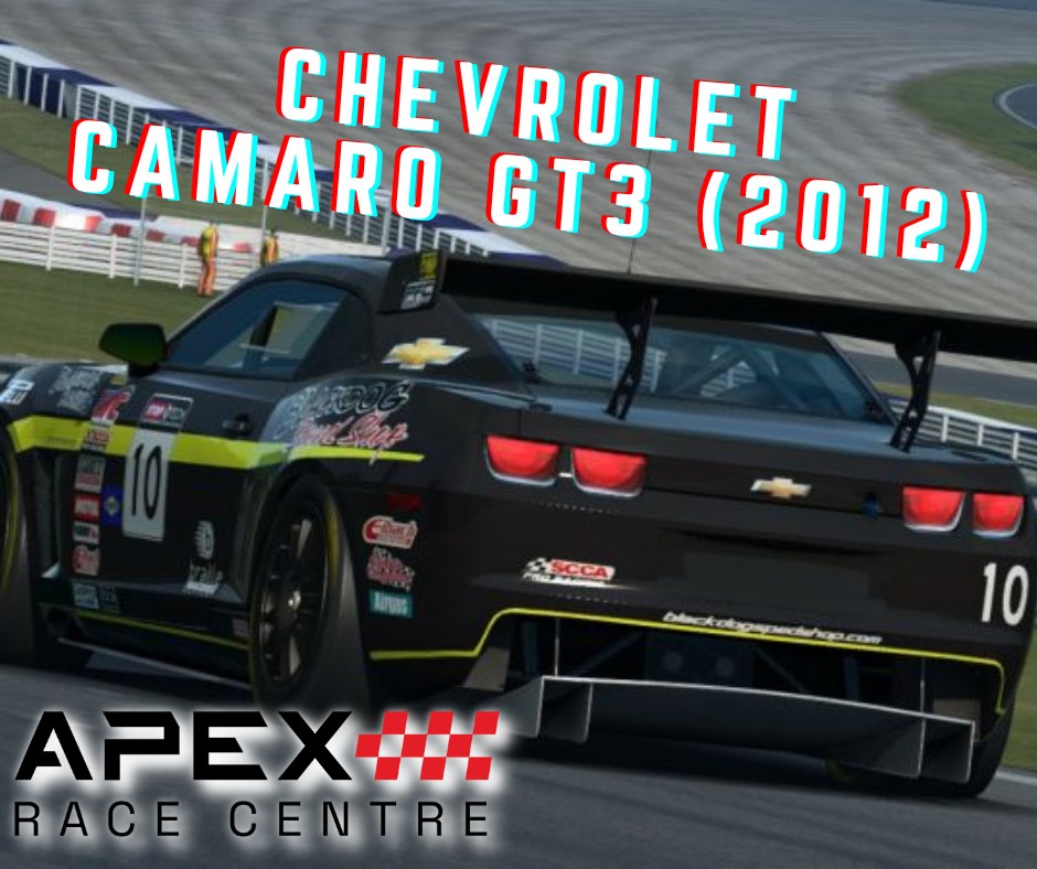 The Chevrolet Camaro GT3 is now at the... - Apex Race Centre | Facebook