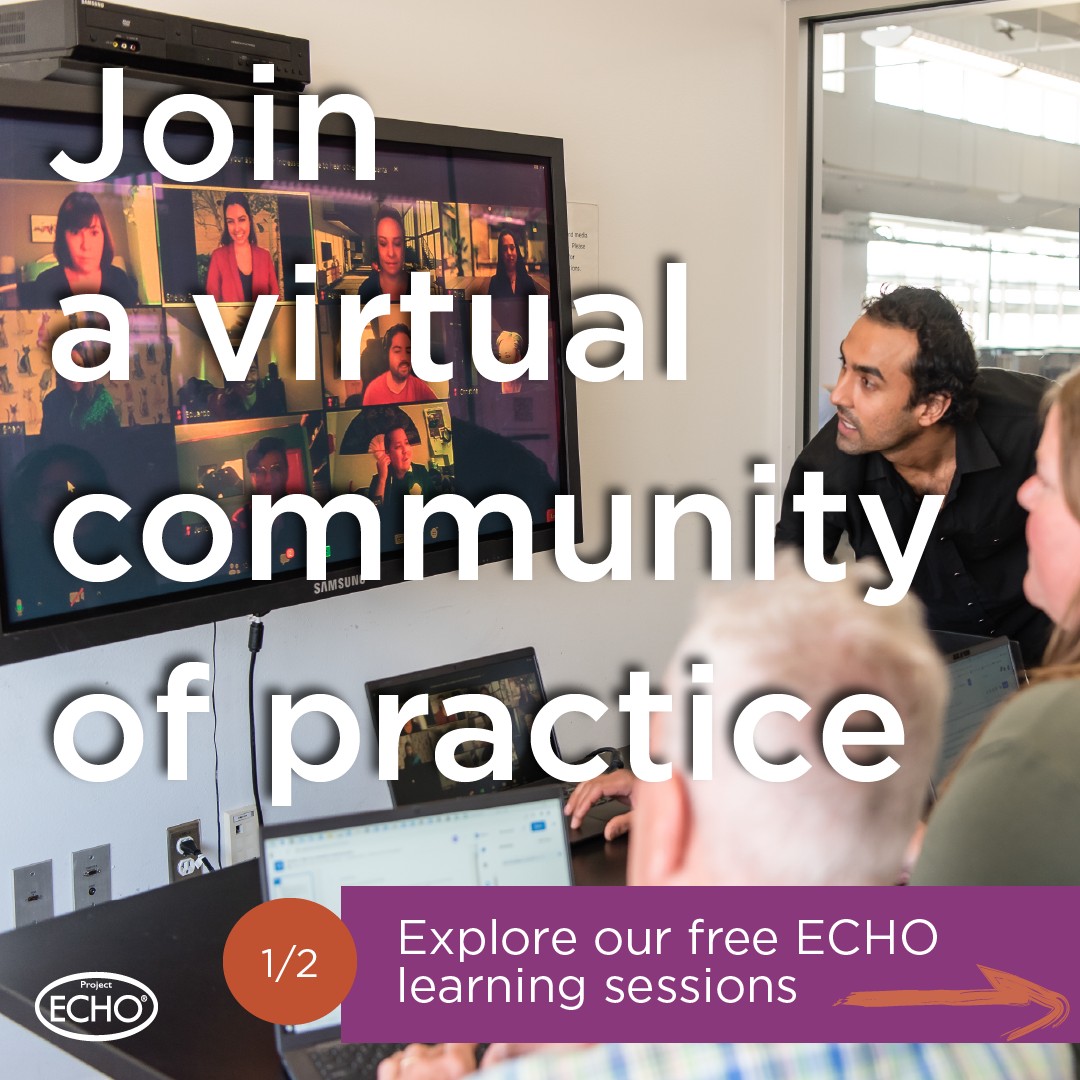 Project ECHO - Build your professional community and... | Facebook