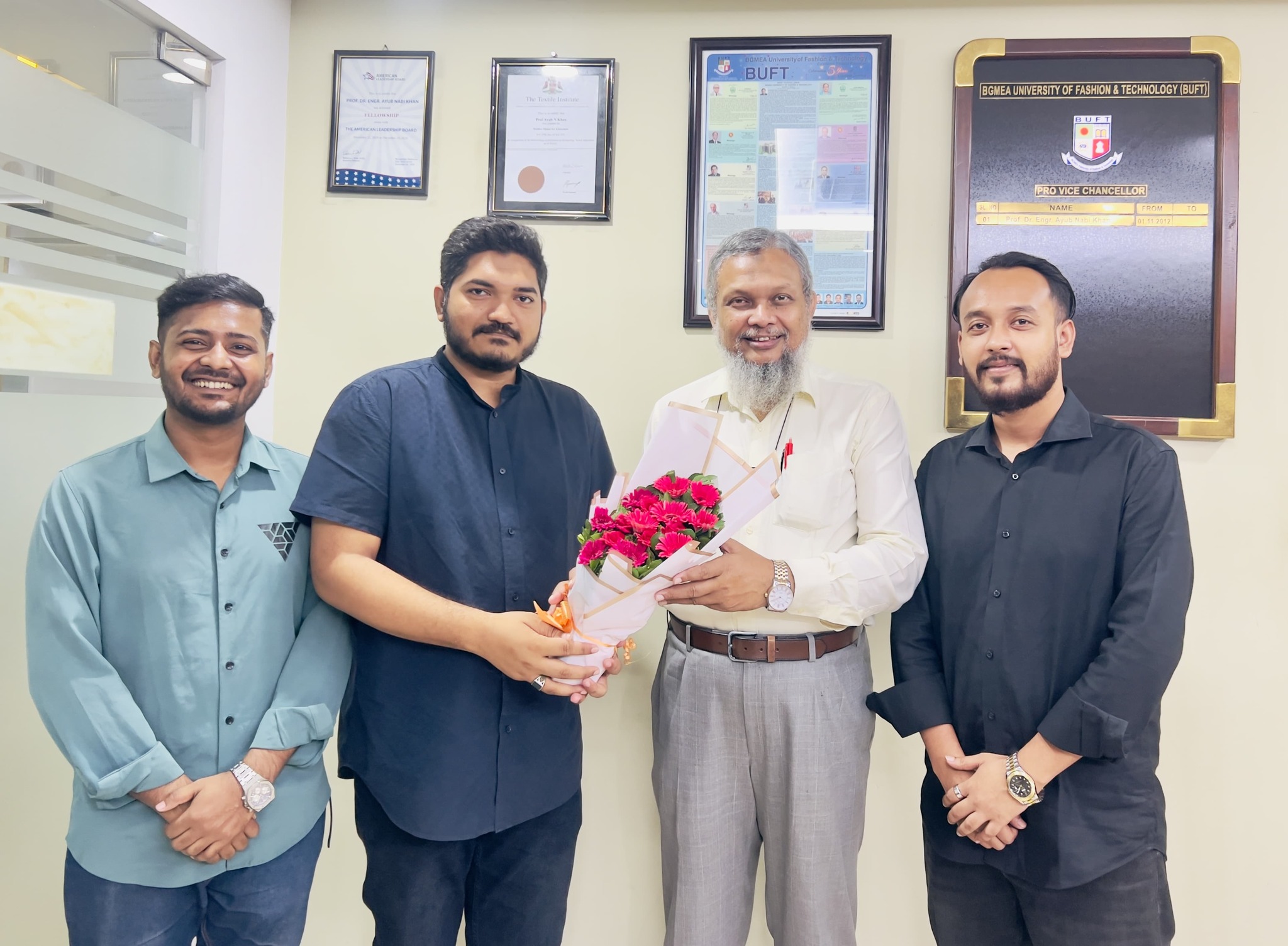 BGMEA - BUFT Congratulates Its Alumnus Ammar Islam Rahil on Becoming ...