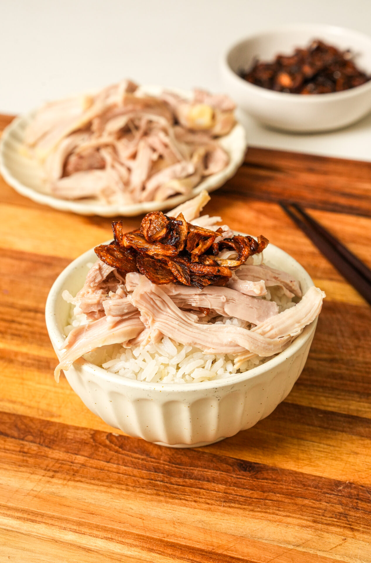 onehappybite - TAIWANESE CHICKEN RICE (雞肉飯) 🍗🍚 Full recipe link in ...