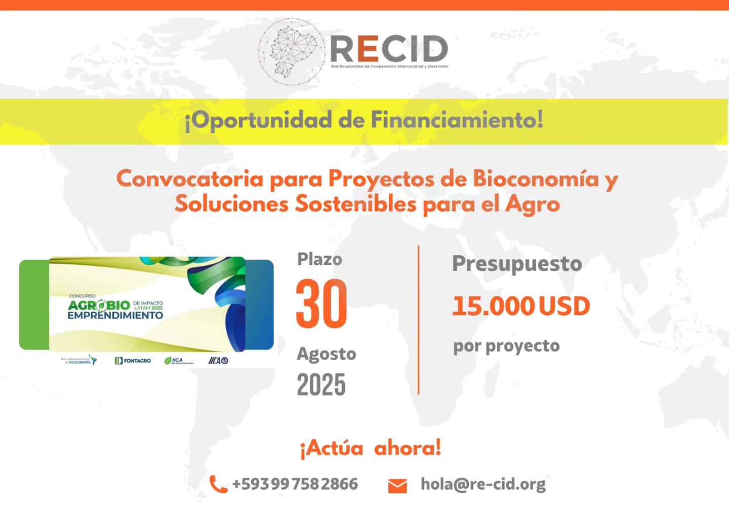 🟠🍏🟠 #Financiamiento para Proyectos de Bioconomía y Soluciones ...