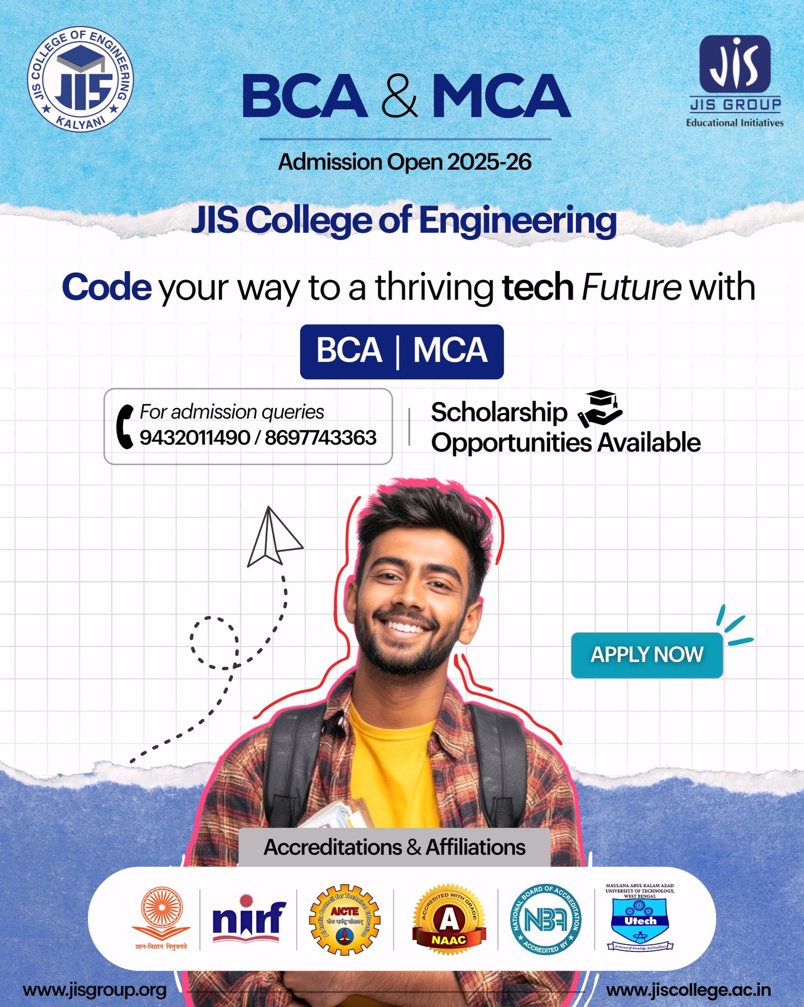 JIS - Shape your tech journey with BCA & MCA JIS College of Engineering ...