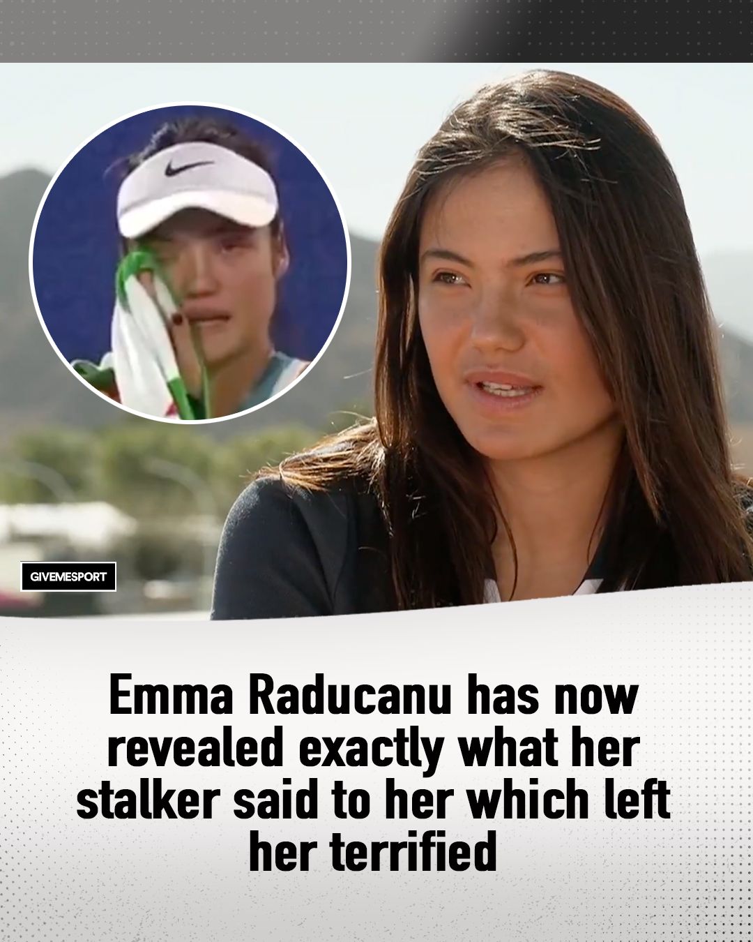 GiveMeSport - Emma Raducanu has bravely opened up about what exactly ...