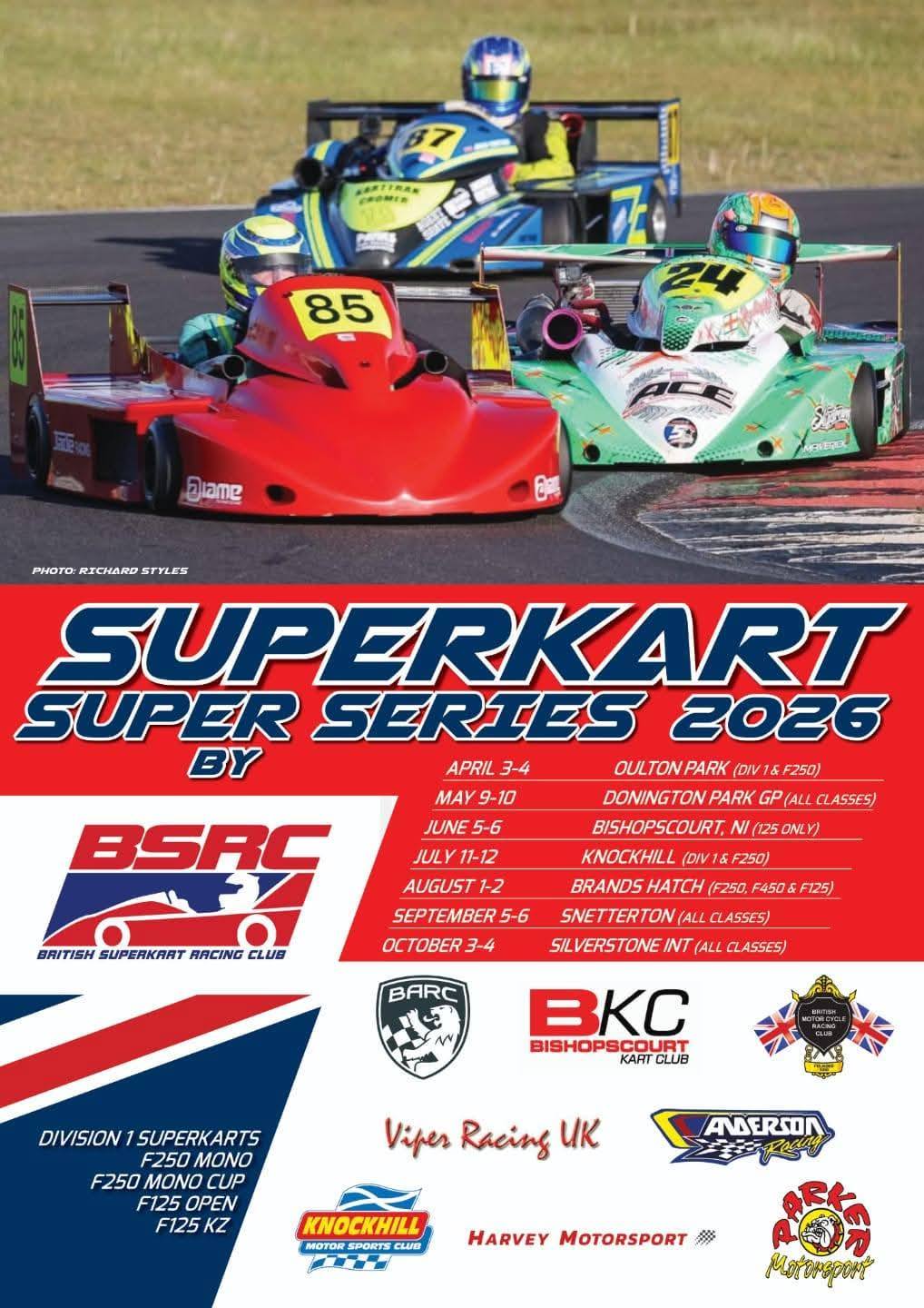British Superkart Racing... - British Superkart Racing Club