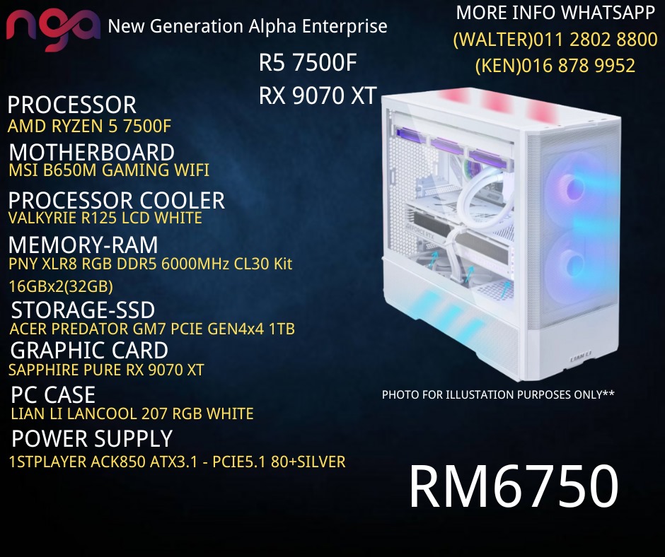 NGA - 🌟 Next-Gen Gaming & Productivity in a Sleek Build! 🌟 Step into ...