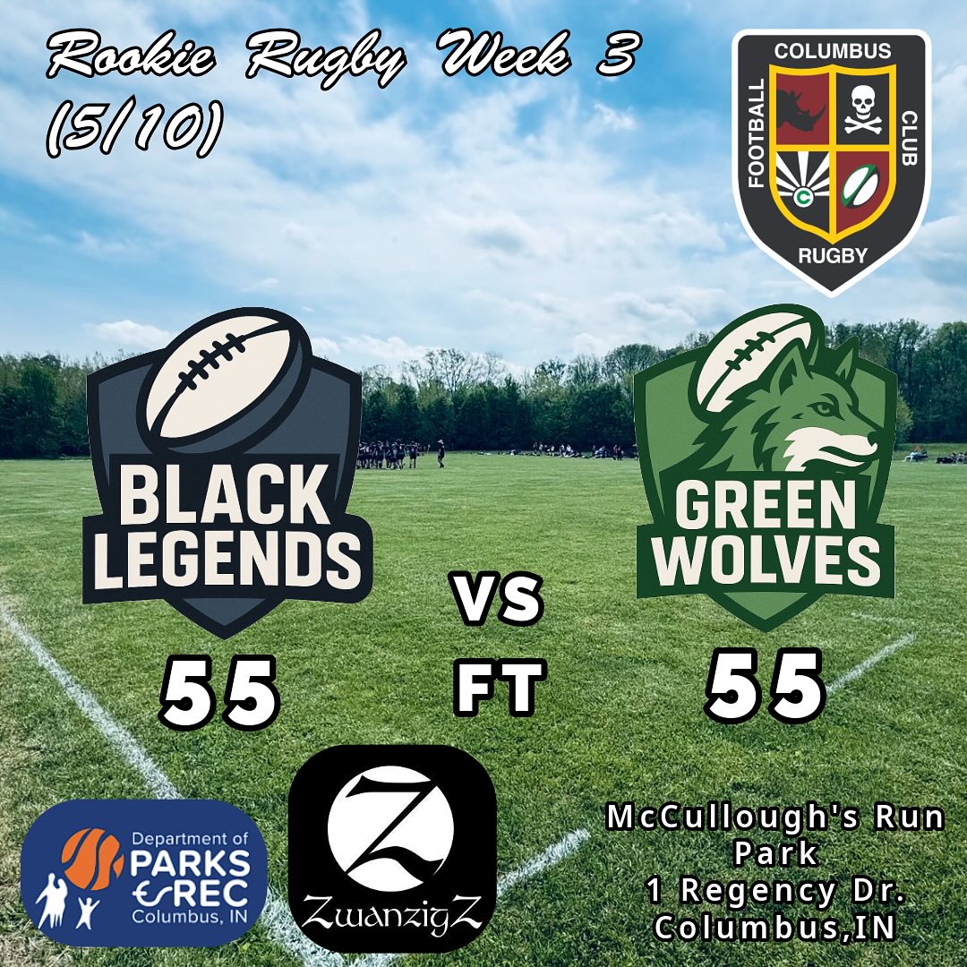 Columbus Rugby Football Club - Final Standings - Mens D3 League - 2013/ ...