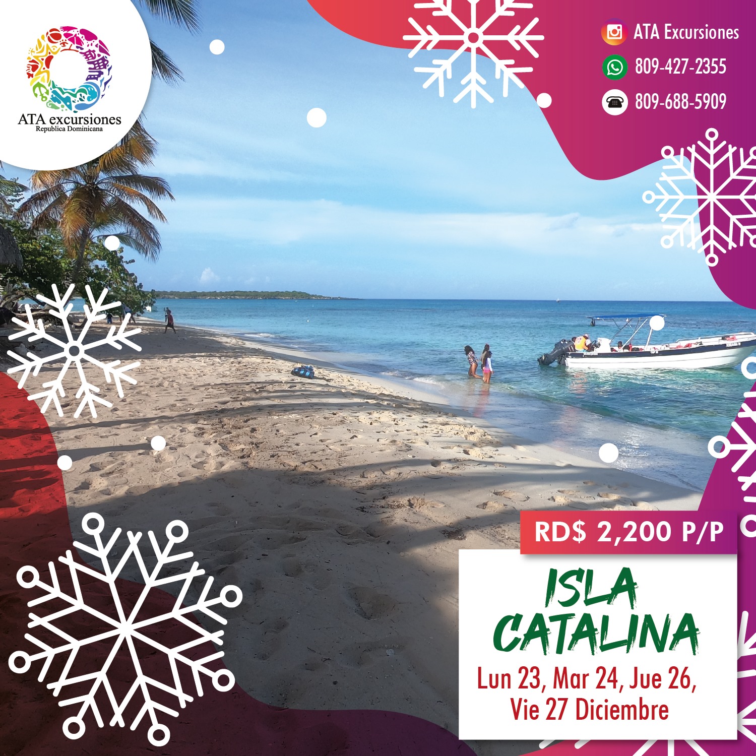ISLA CATALINA RD$... - ATA Excursiones Republica Dominicana | Facebook