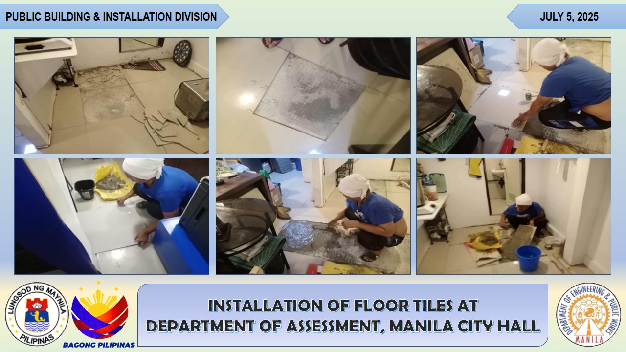 Depart... - Department of Engineering and Public Works, Manila