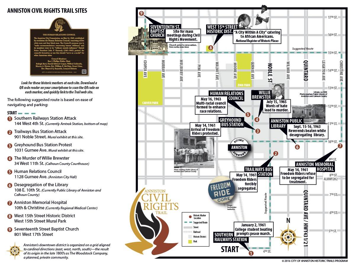 Freedom Riders Park - Here is the long awaited map showing the ...