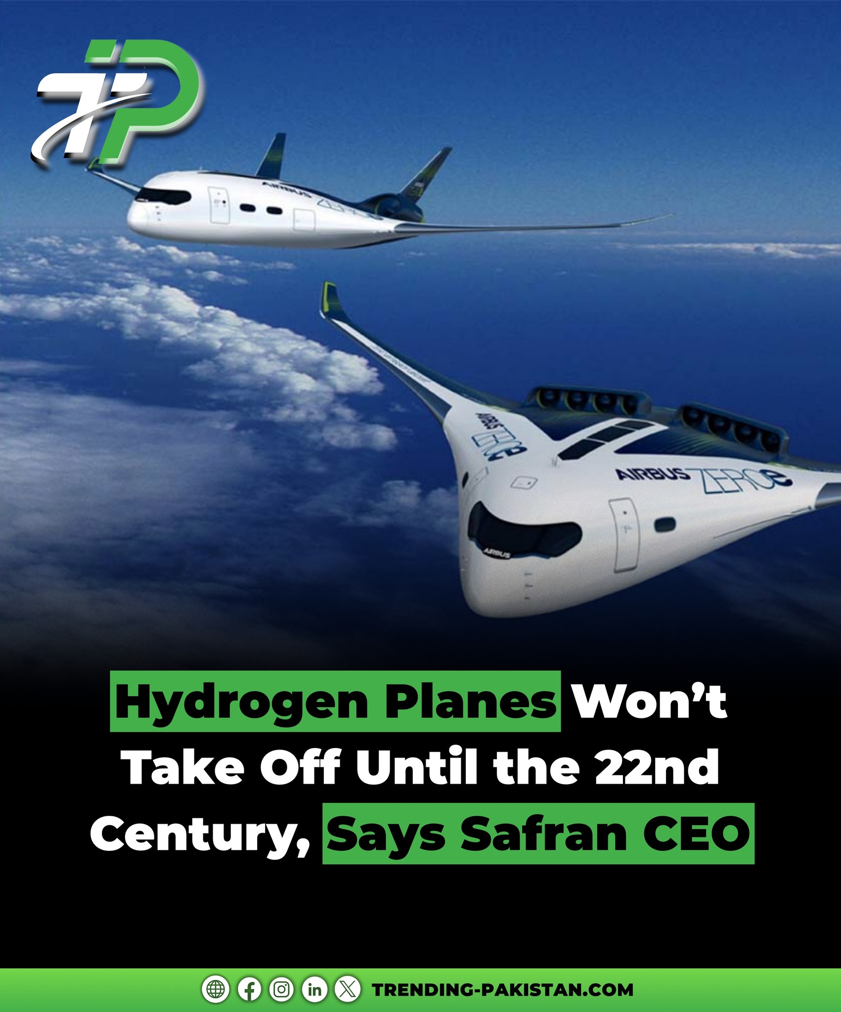 Trending - Hydrogen-powered planes are often pitched as the future of ...