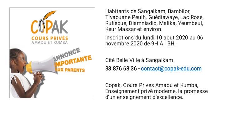 Copak | Dakar