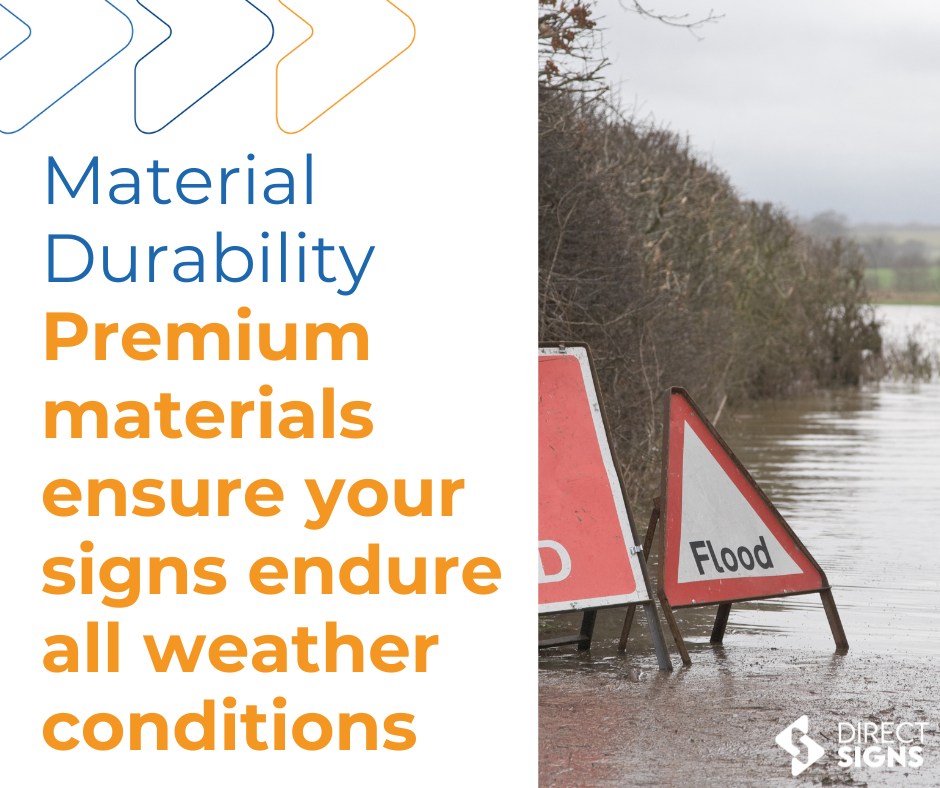 Direct - 🏗️ Material Durability is Key! 💪 Your signage deserves to ...