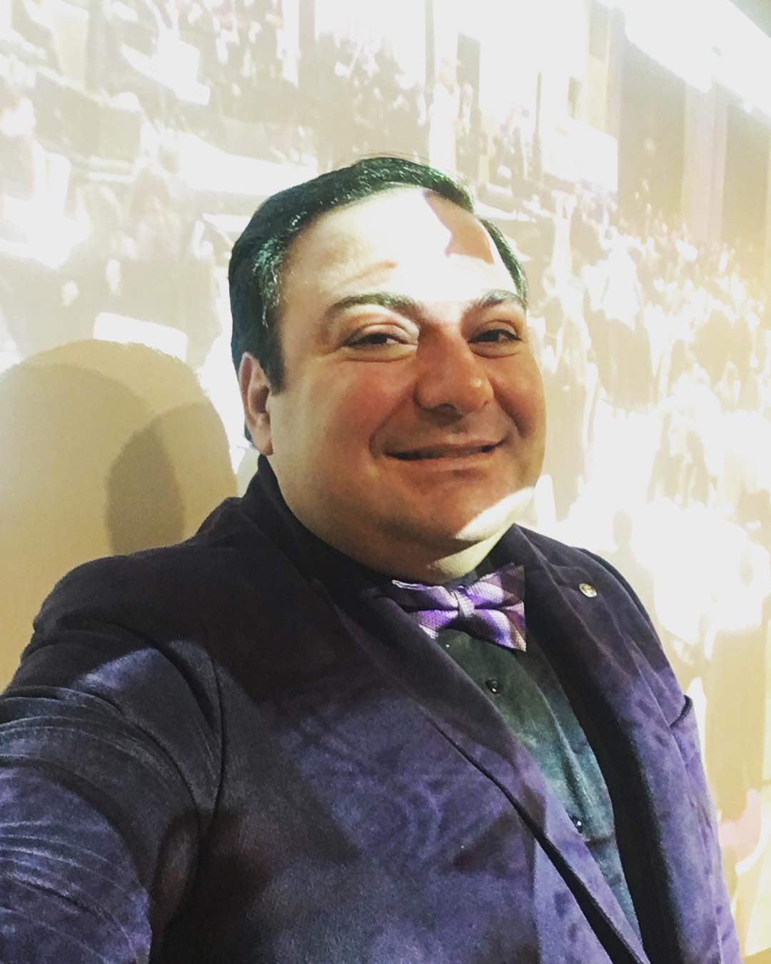 يسعد صباحكم أحبائي، صورة سلفي كواليس... - Badr Rami بدر رامي