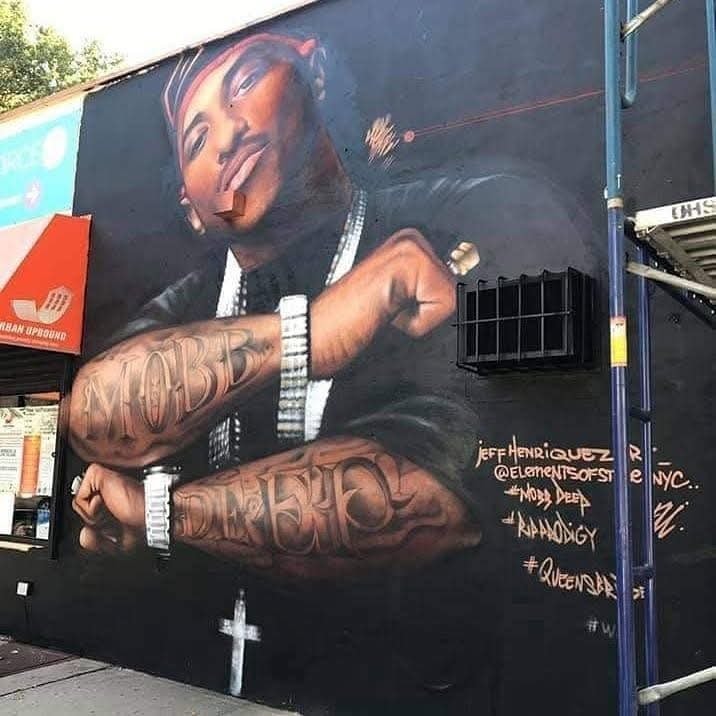 I'm - Mural of Prodigy from Mobb Deep in Queens . . . #im2nyc #imsonyc ...