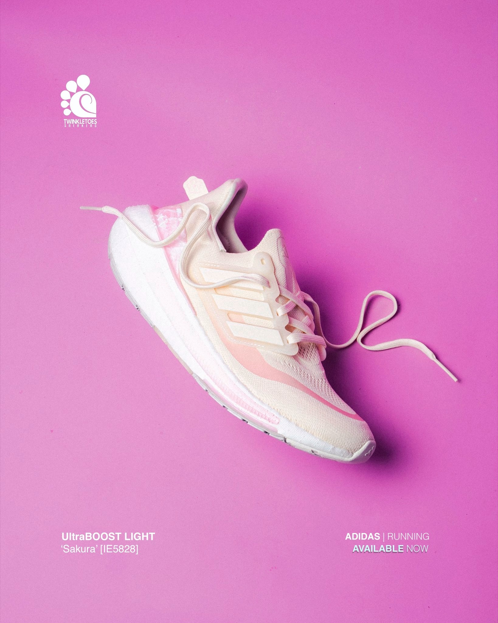 sale #newarrivals #adidas Ultraboost Light 'Sakura' [IE5828] SIZES